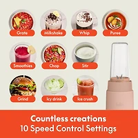 bella 6pc. Rocket Blender, Fits-anywhere™ kitchenware