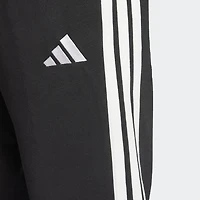 adidas 3 Stripe Mens Straight Mid Rise Regular Fit Fleece Sweatpant
