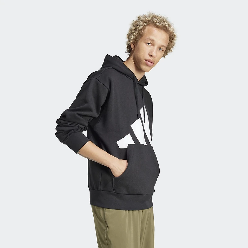adidas Mens Long Sleeve Fleece Active Hoodie