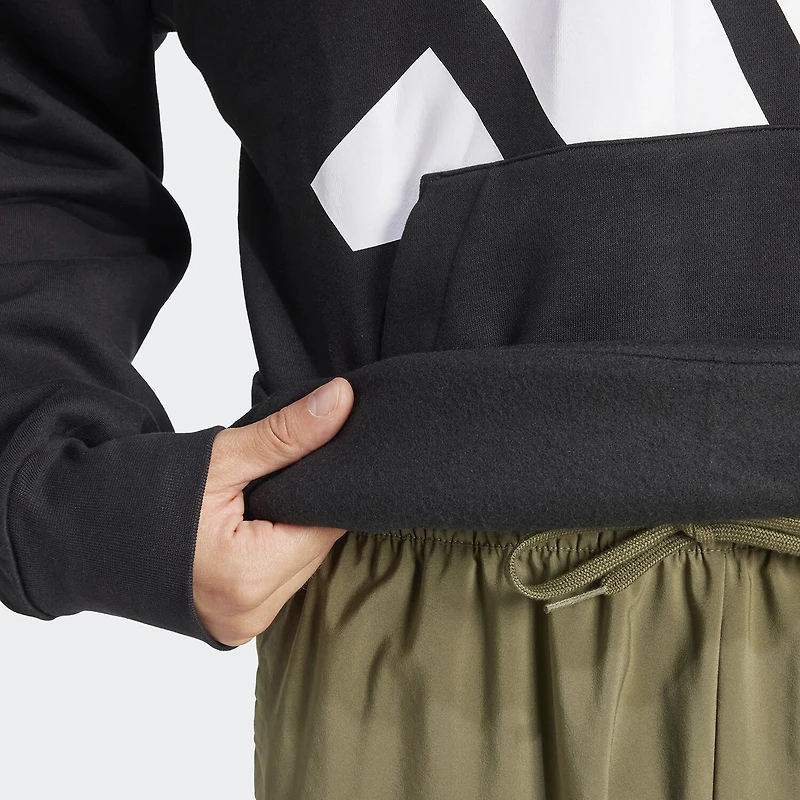 adidas Mens Long Sleeve Fleece Active Hoodie