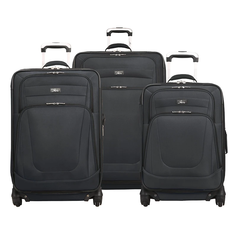 Skyway Epic 24 Inch Softside Expandable Checked Spinner Luggage