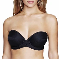 Dominique Margeau Low Womens Extra Firm Support Plunge Strapless Bra 8103