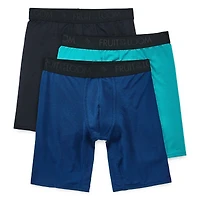 Fruit of the Loom Breathable 2.0 Mens 3 Pack Long Leg Boxer Briefs Bc3ll7c