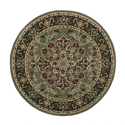 Safavieh Heritage Collection Raeburn Oriental Round Area Rug