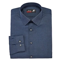 JF J.Ferrar Mens Easy-Care Stretch Long Sleeve Dress Shirt