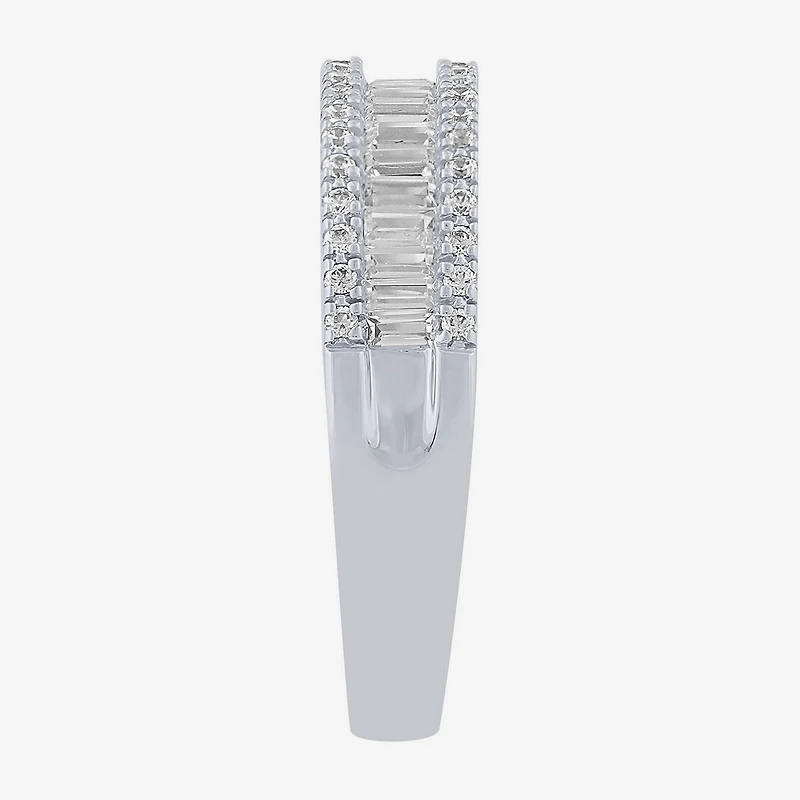 2.5MM 1/2 CT.T.W. Natural White Diamond 10K Gold Anniversary Band