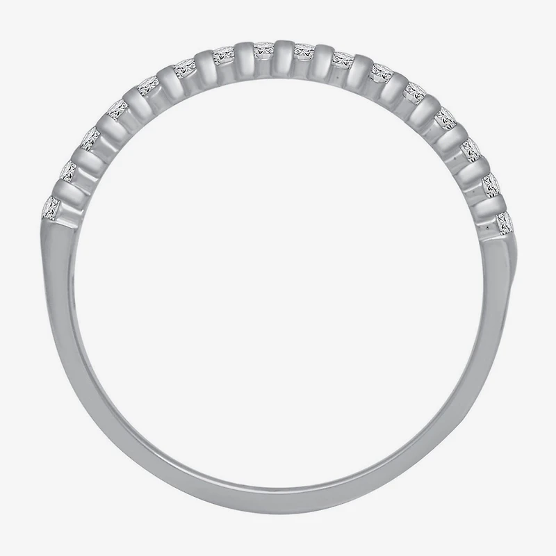 1/7 CT.T.W. Natural Diamond 10K or 14K Gold Band Ring