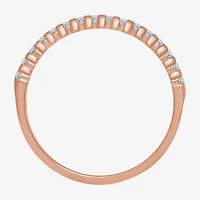 1/7 CT.T.W. Natural Diamond 10K or 14K Gold Band Ring