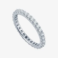Womens 1 CT. T.W. Natural Diamond 14K Gold Eternity Wedding Band