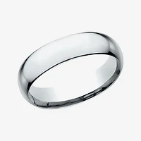 Mens 14K Yellow Gold 6MM Light Comfort-Fit Wedding Band