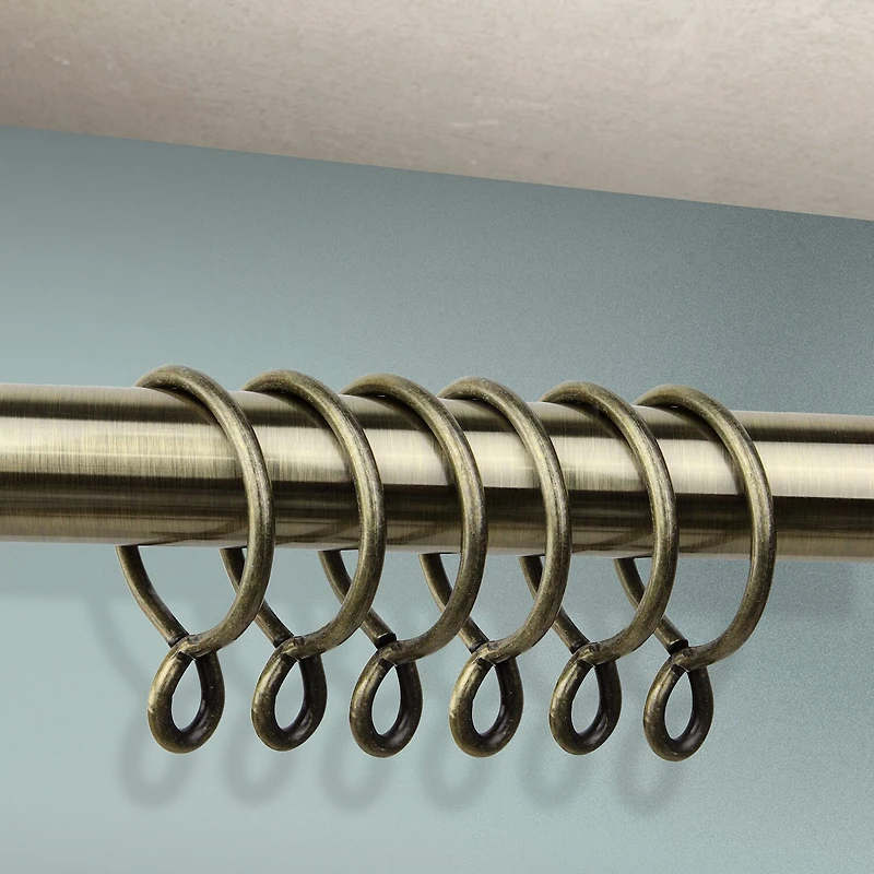 Rod Desyne Set of 10 2¼" Curtain Eyelet Rings