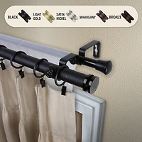 Rod Desyne Bun Double Curtain