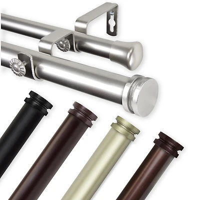 Rod Desyne Bun Double Curtain