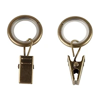 Rod Desyne 9/16in Noise-Canceling 10-pc. Curtain Rings