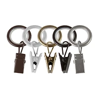 Rod Desyne 9/16in Noise-Canceling 10-pc. Curtain Rings
