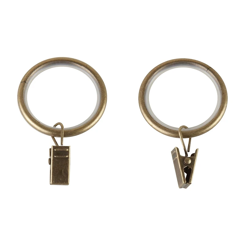 Rod Desyne 1-1/4in Noise-Canceling 10-pc. Curtain Rings