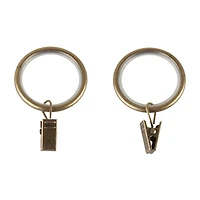 Rod Desyne 1-1/4in Noise-Canceling 10-pc. Curtain Rings