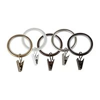 Rod Desyne 1-1/4in Noise-Canceling 10-pc. Curtain Rings