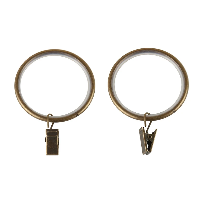 Rod Desyne 1-3/4in Noise-Canceling 10-pc. Curtain Rings