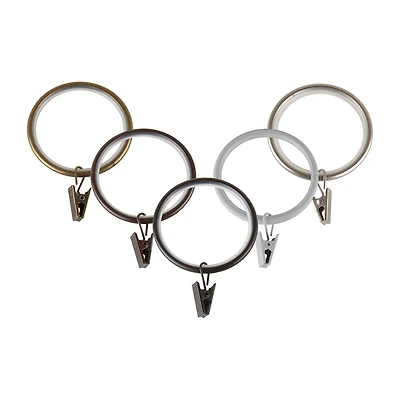 Rod Desyne 1-3/4in Noise-Canceling 10-pc. Curtain Rings