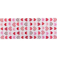 Design Imports Sweet Hearts Print Table Runner