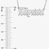 Personalized Sterling Silver Name Necklace