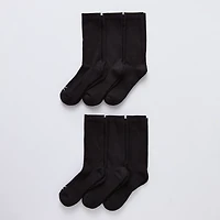 Xersion Essential Performance Womens 6 Pair Crew Socks