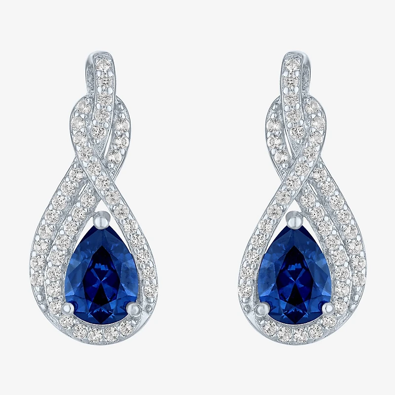 Gemstone Sterling Silver 2-pc. Pear Jewelry Set