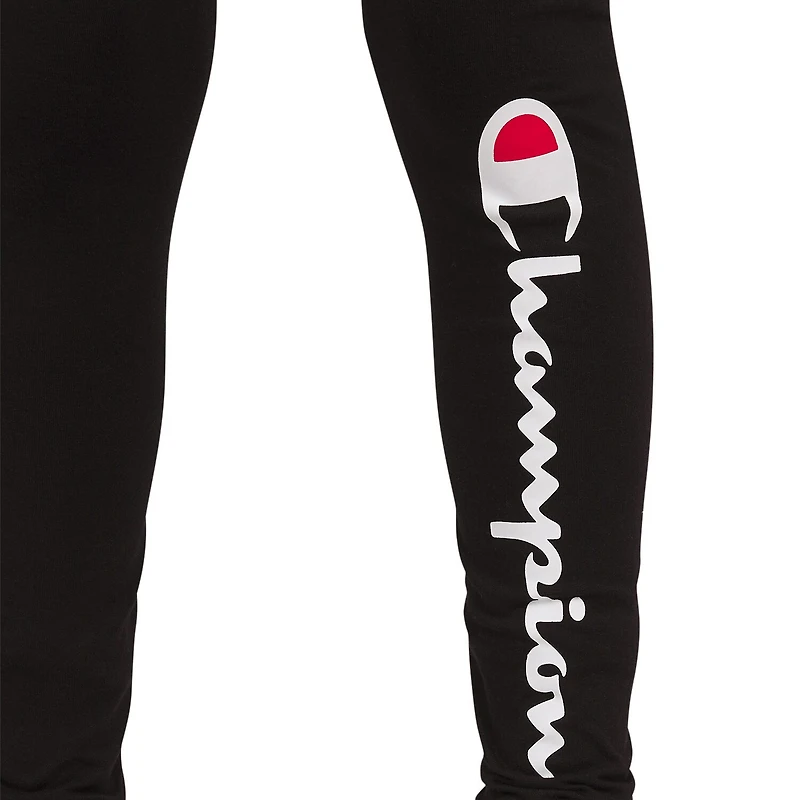 Champion Big Kid Girls Mid Rise Active Full Length Leggings