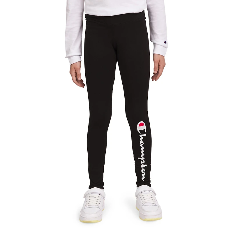 Champion Big Kid Girls Mid Rise Active Full Length Leggings