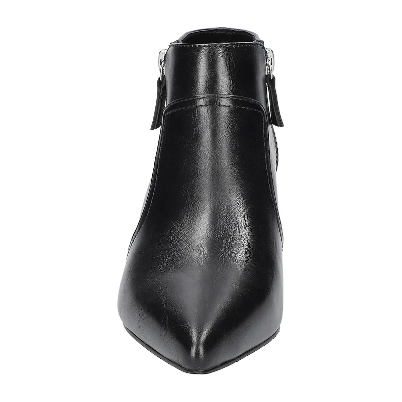 Easy Street Womens Annalee Kitten Heel Booties