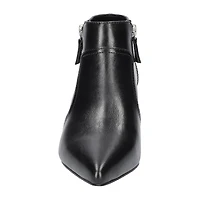 Easy Street Womens Annalee Kitten Heel Booties