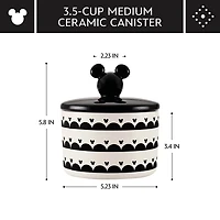 Disney Home Monochrome 28.3oz Ceramic Jar