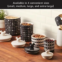 Disney Home Monochrome 102.75oz Ceramic Jar