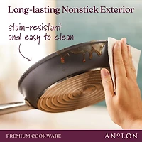 Anolon Accolade Aluminum 2-pc. Frying Pan Set
