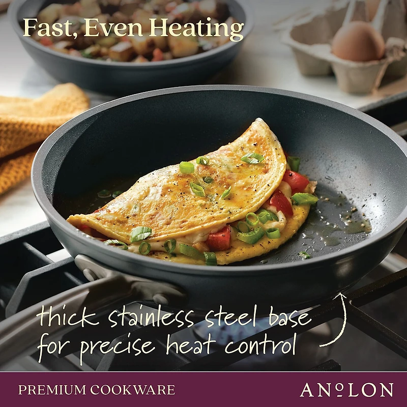 Anolon Accolade Aluminum 2-pc. Frying Pan Set
