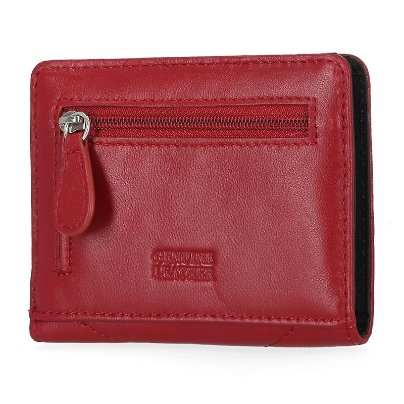 Mundi Mini Leather Womens Rfid Blocking Bifold Wallet