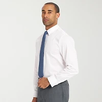 Nick Graham Mens Spread Collar Long Sleeve Shirt + Tie Set