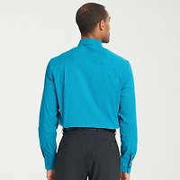 Nick Graham Mens Point Collar Long Sleeve Shirt + Tie Set