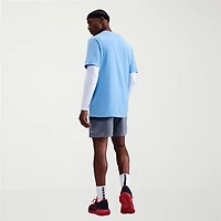 Nike Mens Crew Neck Short Sleeve Regular Fit Graphic T-Shirt