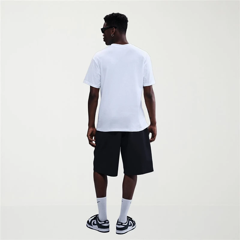 Nike Mens Crew Neck Short Sleeve Regular Fit Graphic T-Shirt