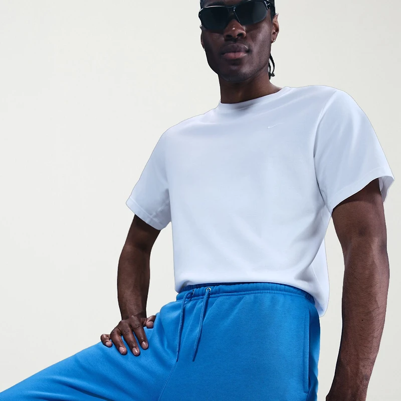 Nike Mens Cuffed Mid Rise Regular Fit Fleece Active Jogger Pant