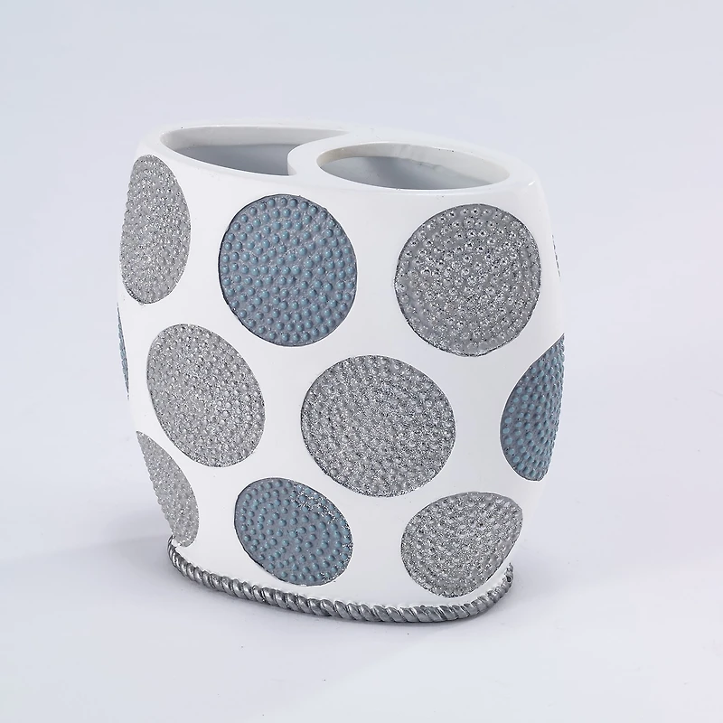 Avanti Dotted Circle Toothbrush Holder