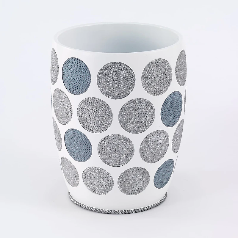 Avanti Dotted Circle Trash Can