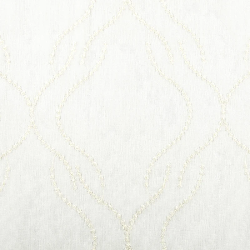 Regal Home Sterling Matte Grommet Top Sheer Curtain Panel