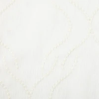 Regal Home Sterling Matte Grommet Top Sheer Curtain Panel