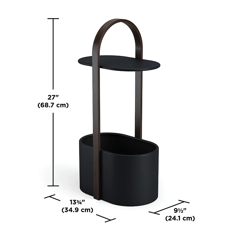 Umbra Bellwood Storage Metal End Table