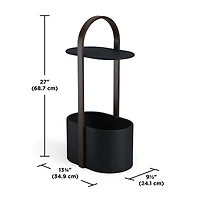 Umbra Bellwood Storage Metal End Table