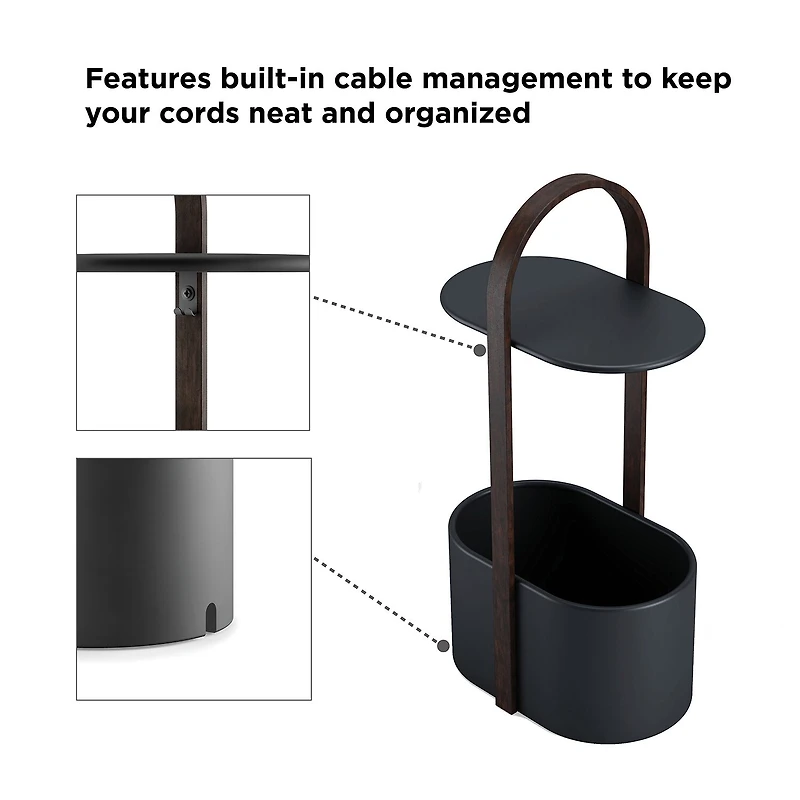 Umbra Bellwood Storage Metal End Table
