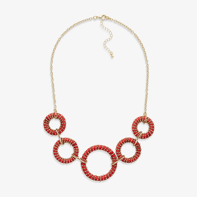 Bijoux Bar Womens 23 Inch Collar Necklace